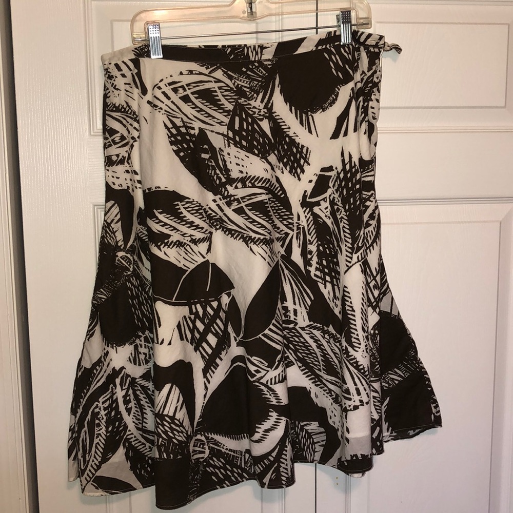 Chico’s cotton lined skirt